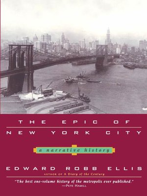 cover image of The Epic of New York City